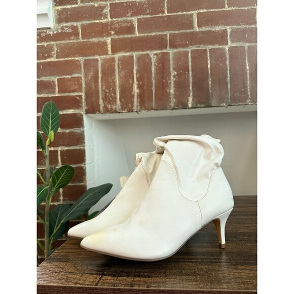 Unilady women’s size 8 white long boot heels - Picture 2 of 12